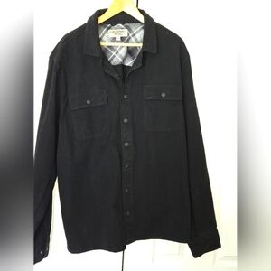 BC Clothing Heritage Button Up Work Shirt /Jacket  XXL